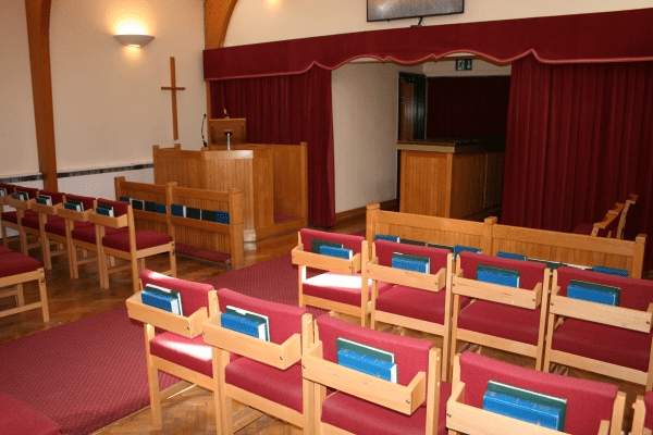 Interior of small chapel