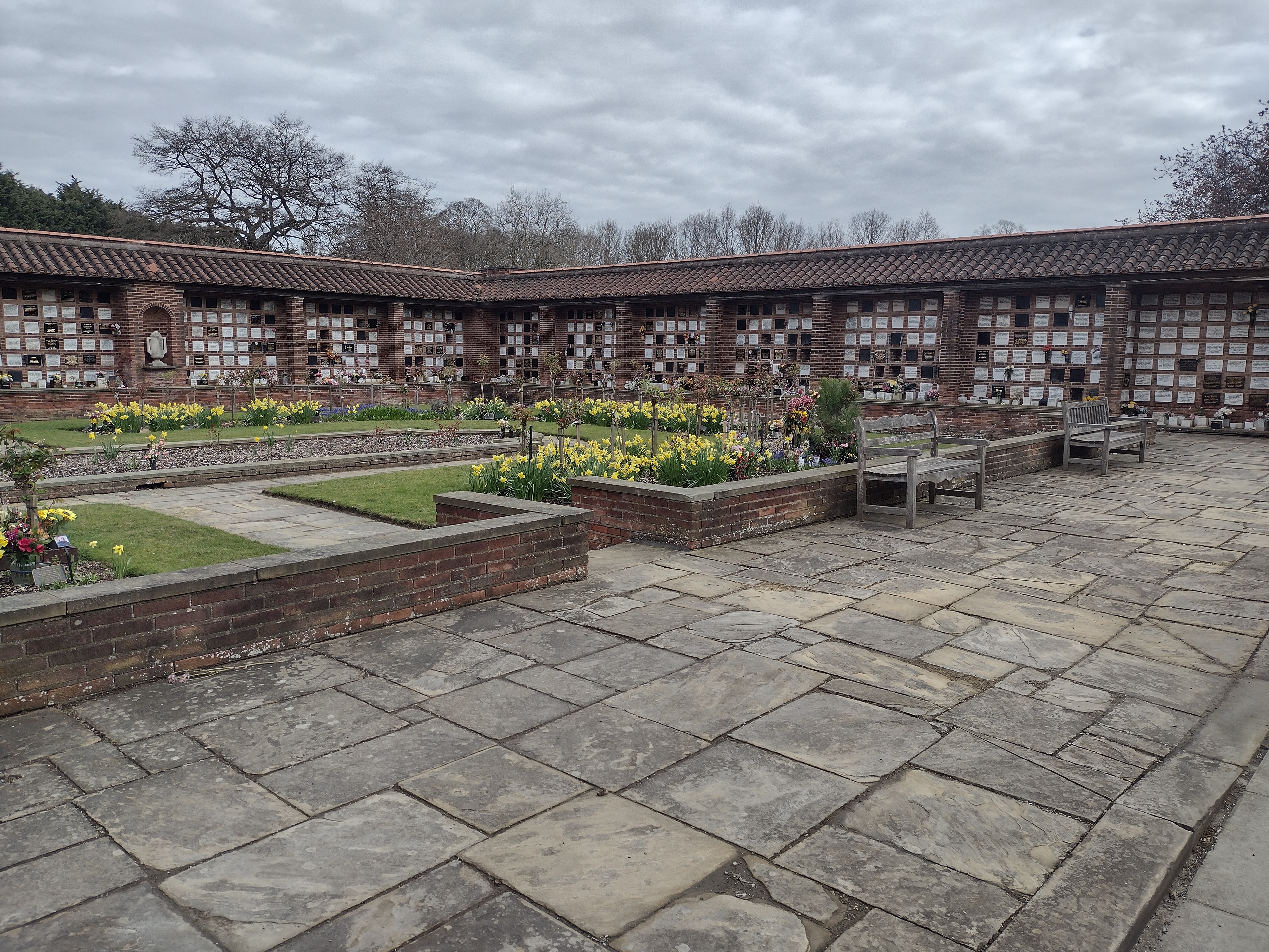 The Northern Cemetery Columbarium in Spring