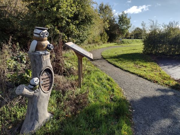 Woodland walk entrance